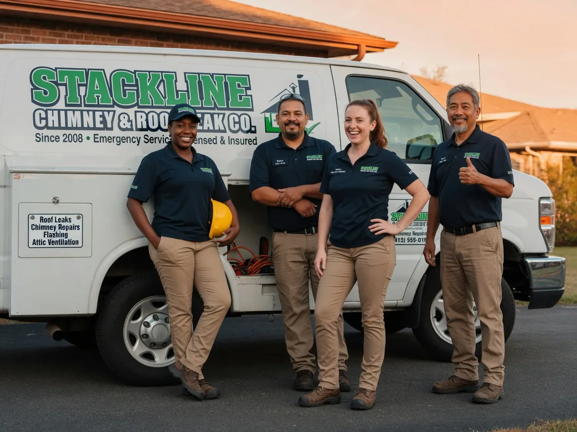 Chimney flashing repair company in Morley, MO